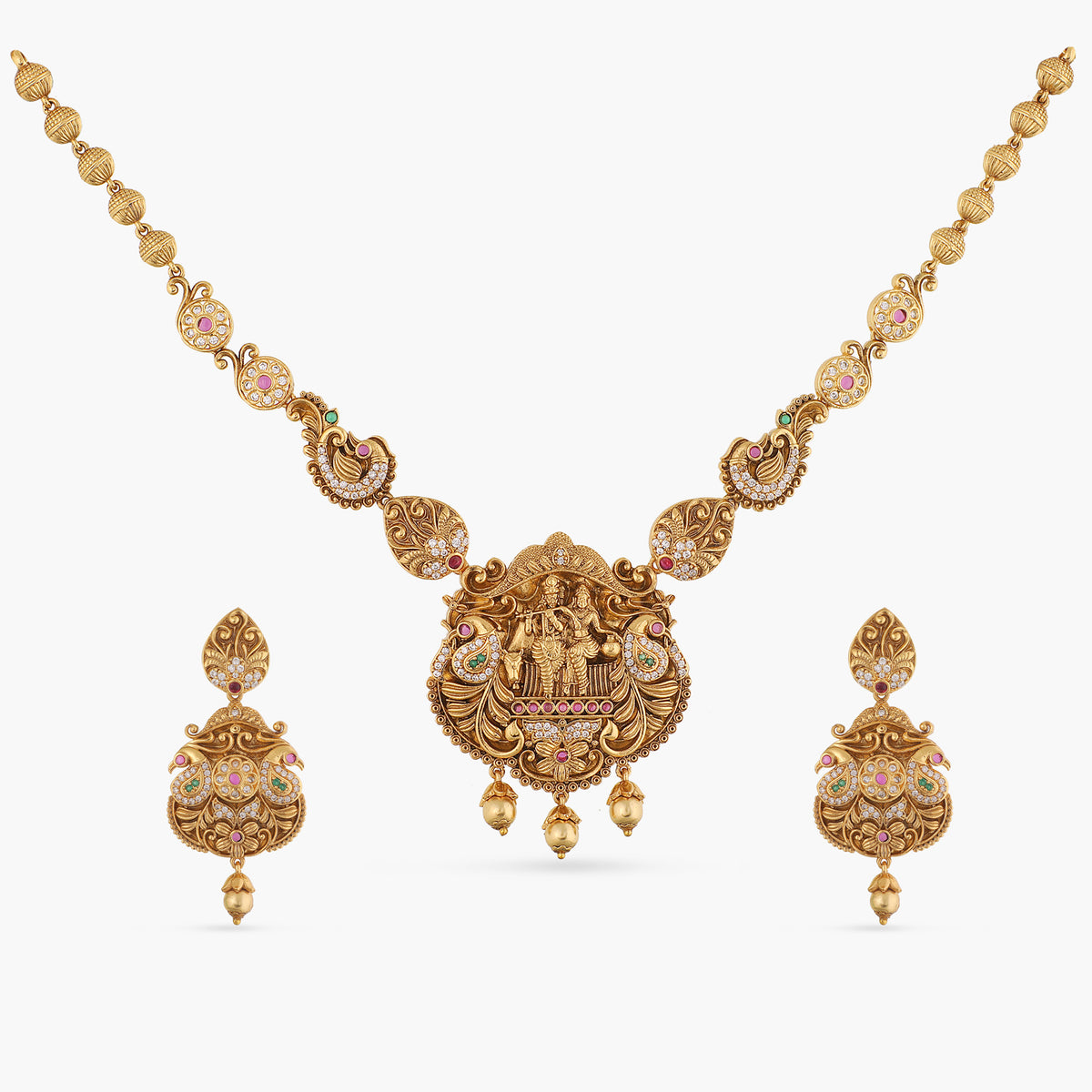 Kanha Antique Necklace Set