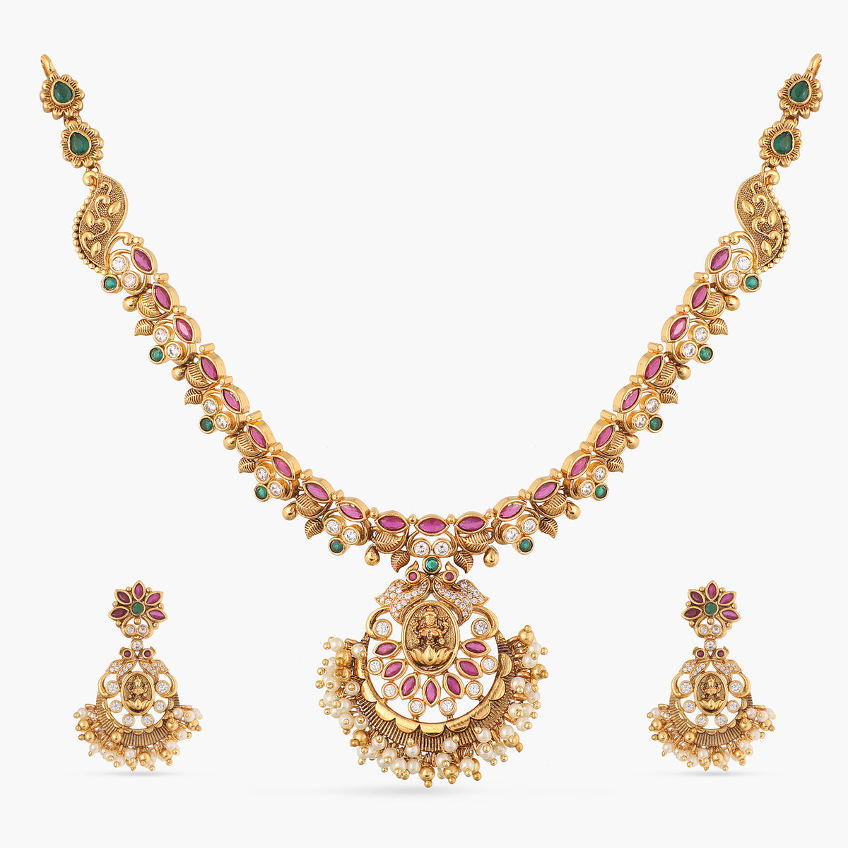 Teji Antique Necklace Set 