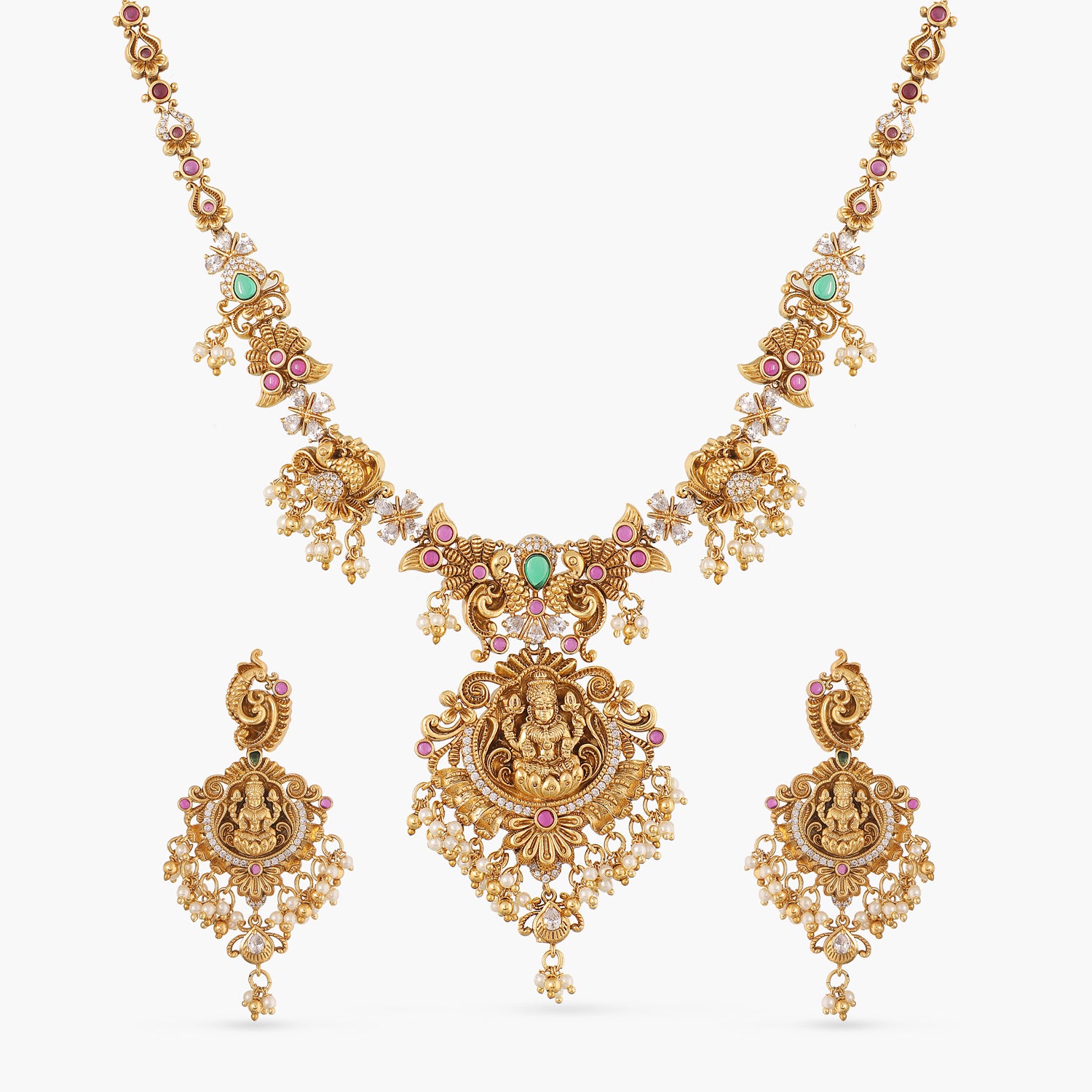Bhaskari Antique Necklace Set