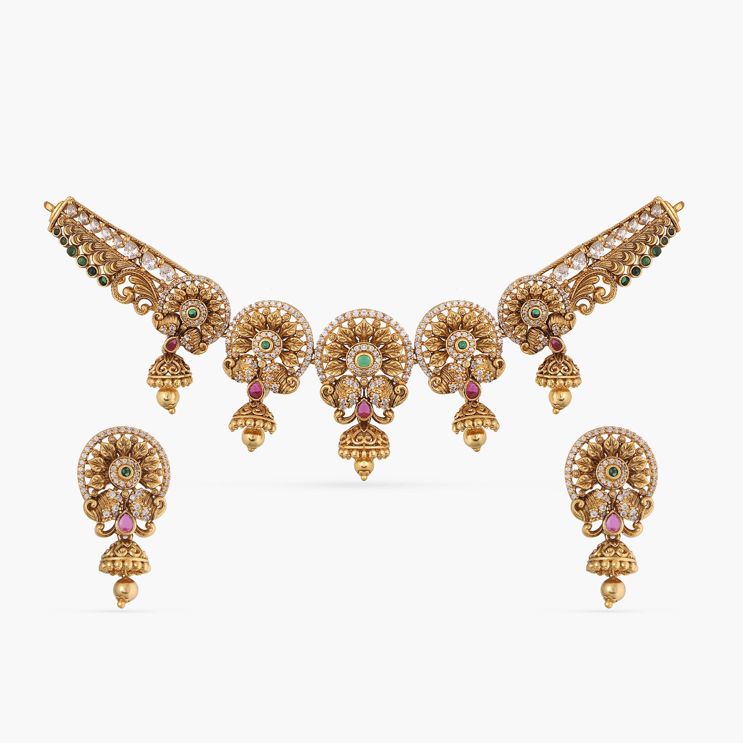 Shauri Antique Necklace Set 