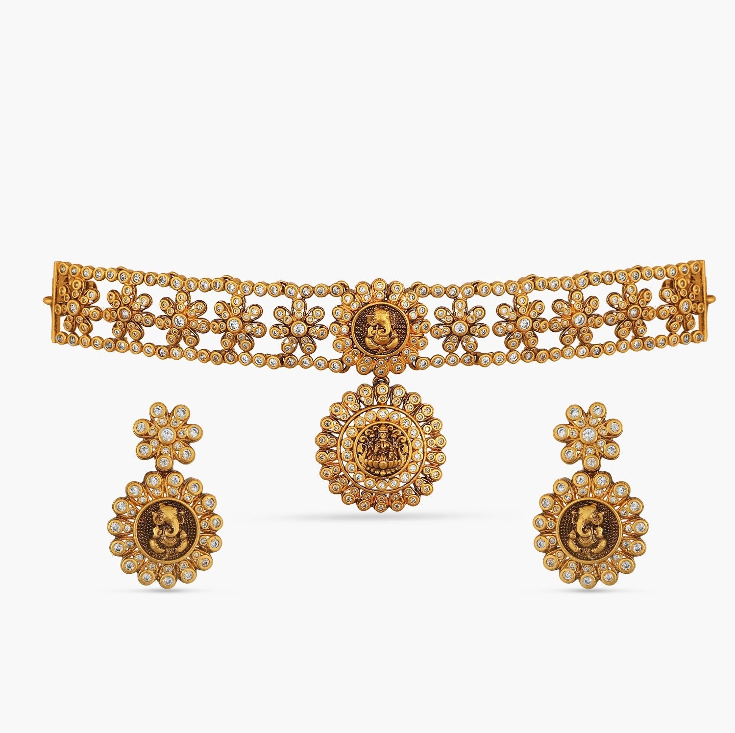 Ethnic Royal Choker Set Necklace - Leone Culture