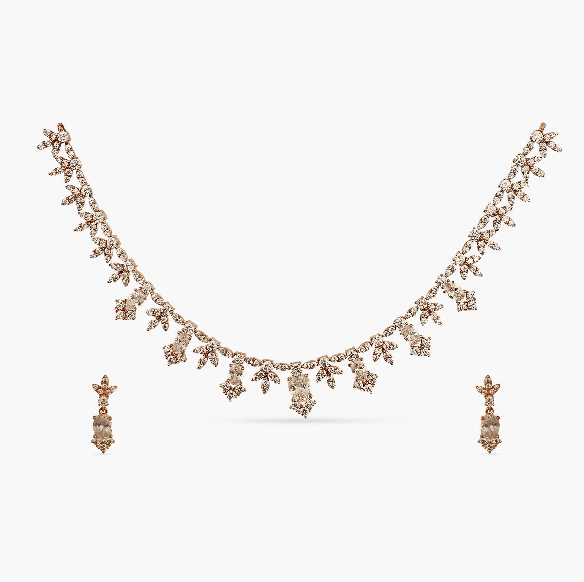 Ariana Nakshatra CZ Necklace Set