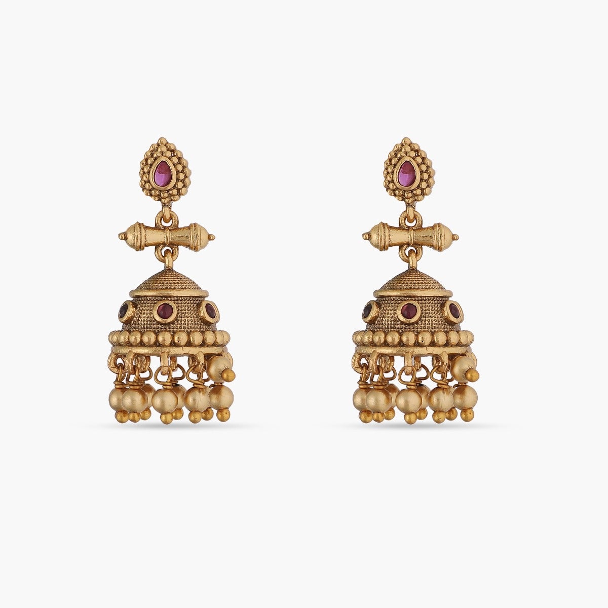 Jale Antique Gold Hoop Earrings | Ottoman Hands | Wolf & Badger