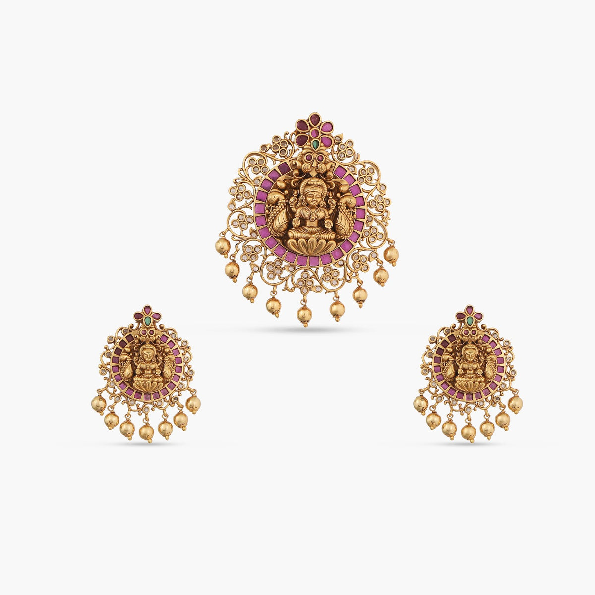 Cassia Antique Pendant Set  