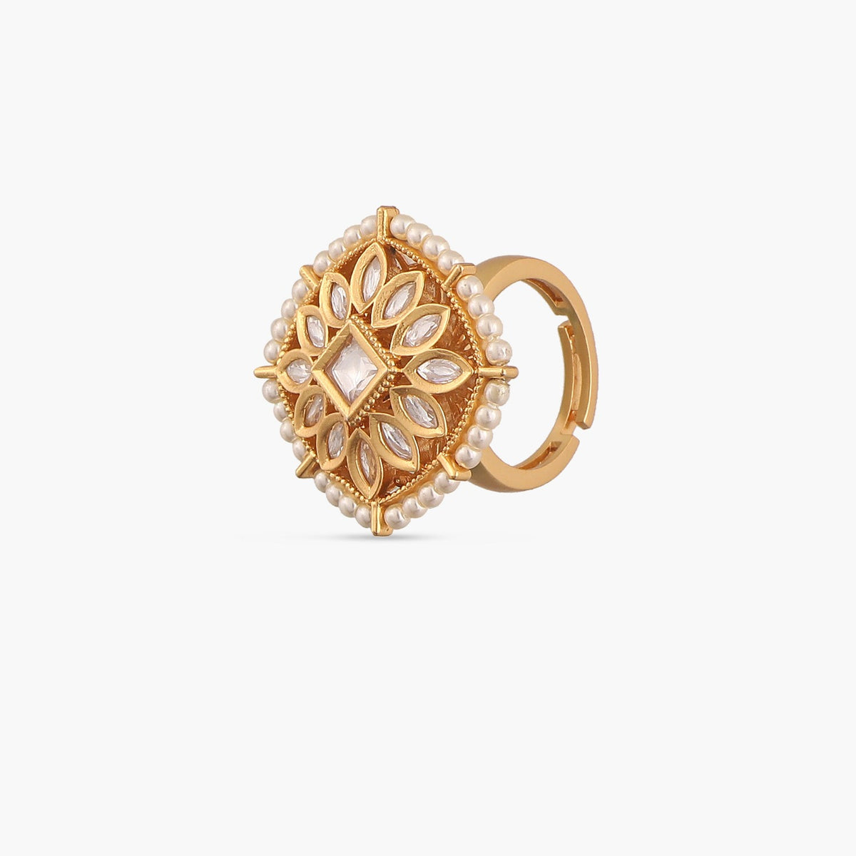 Joytika Kundan Ring