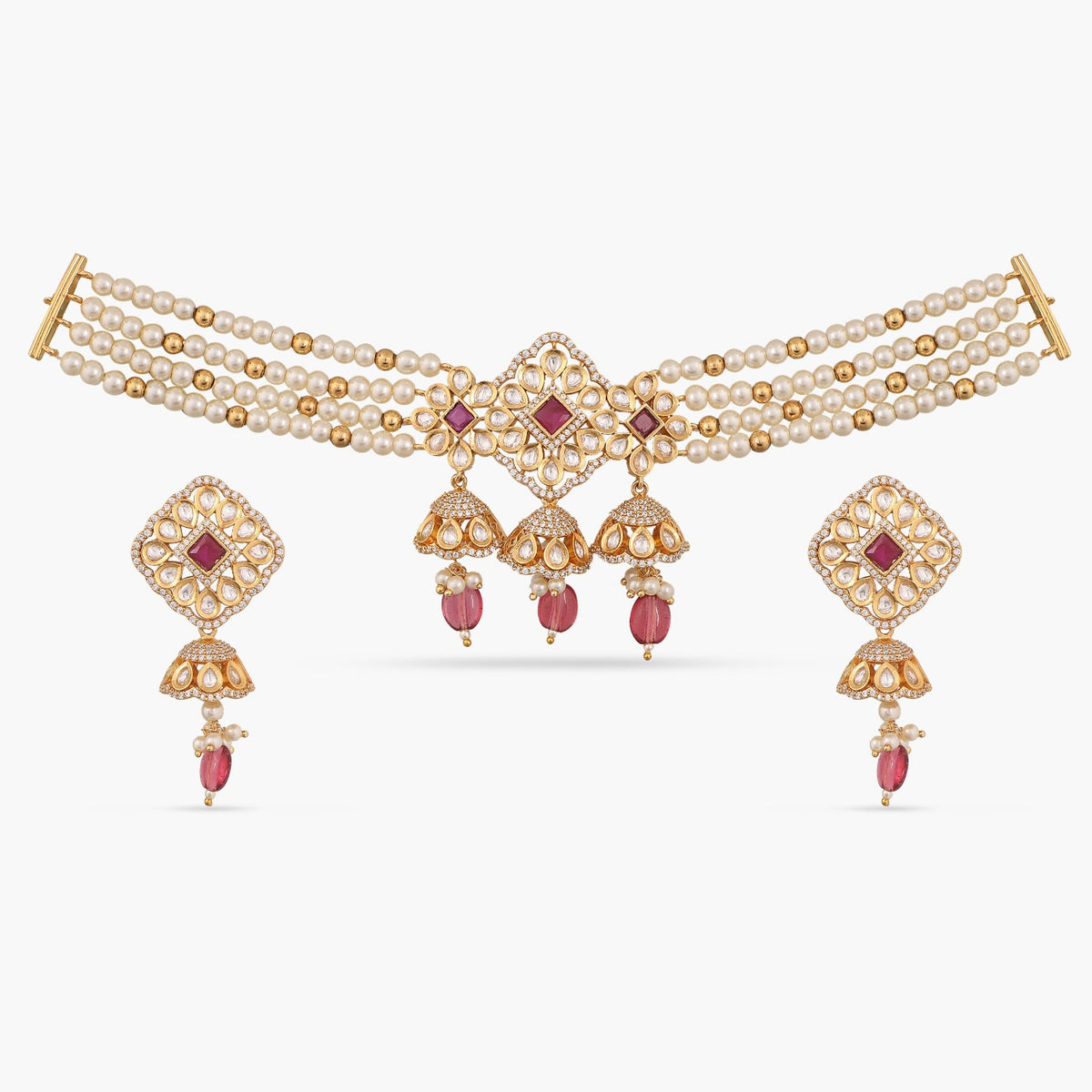 Ayushi Kundan Necklace Set