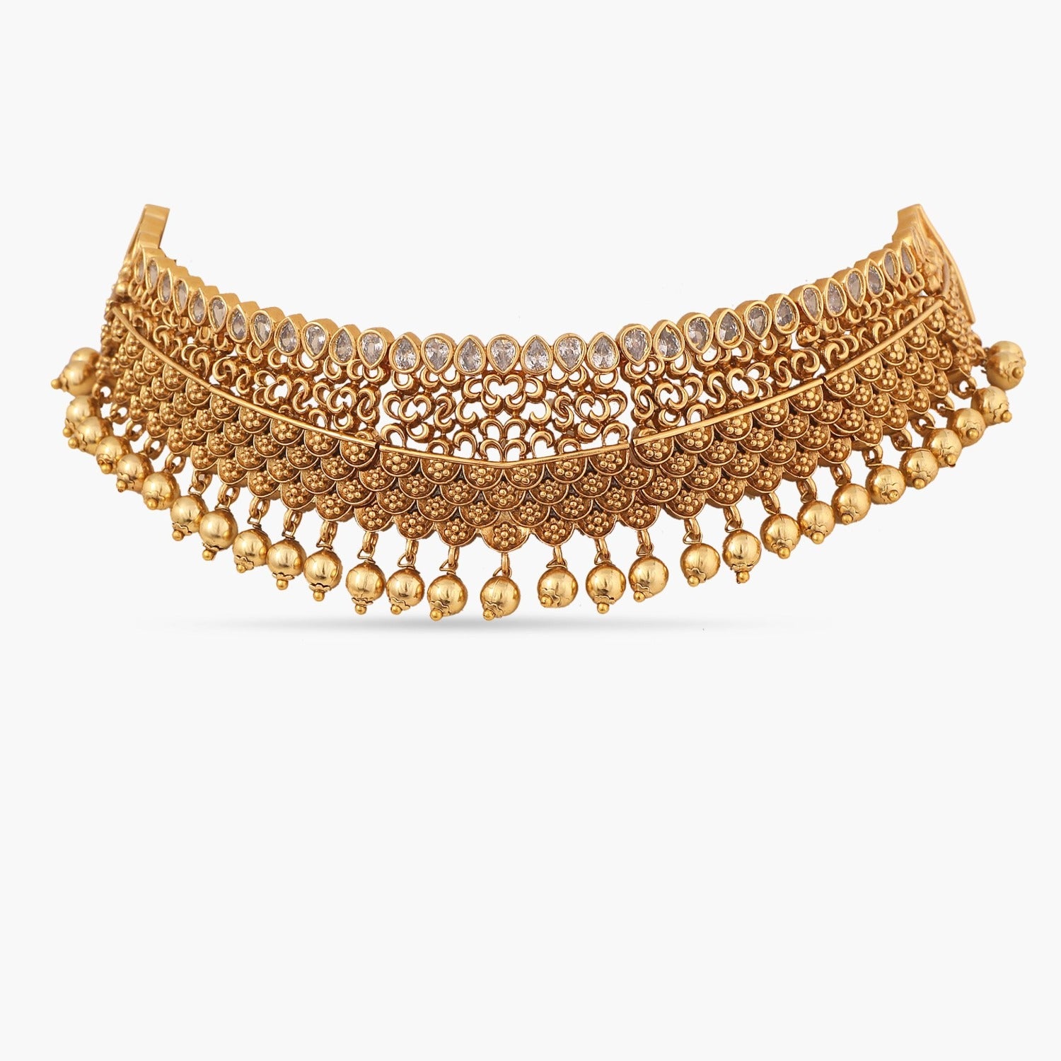 Azba Statement Antique Choker 