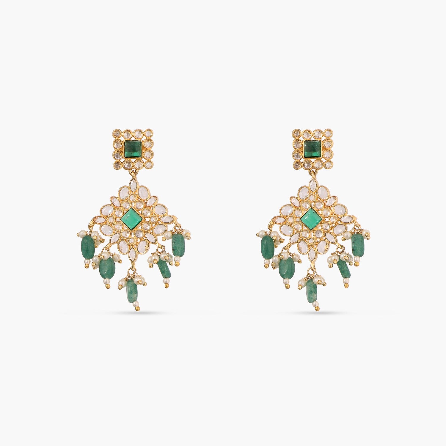 Ogan Kundan Earrings 