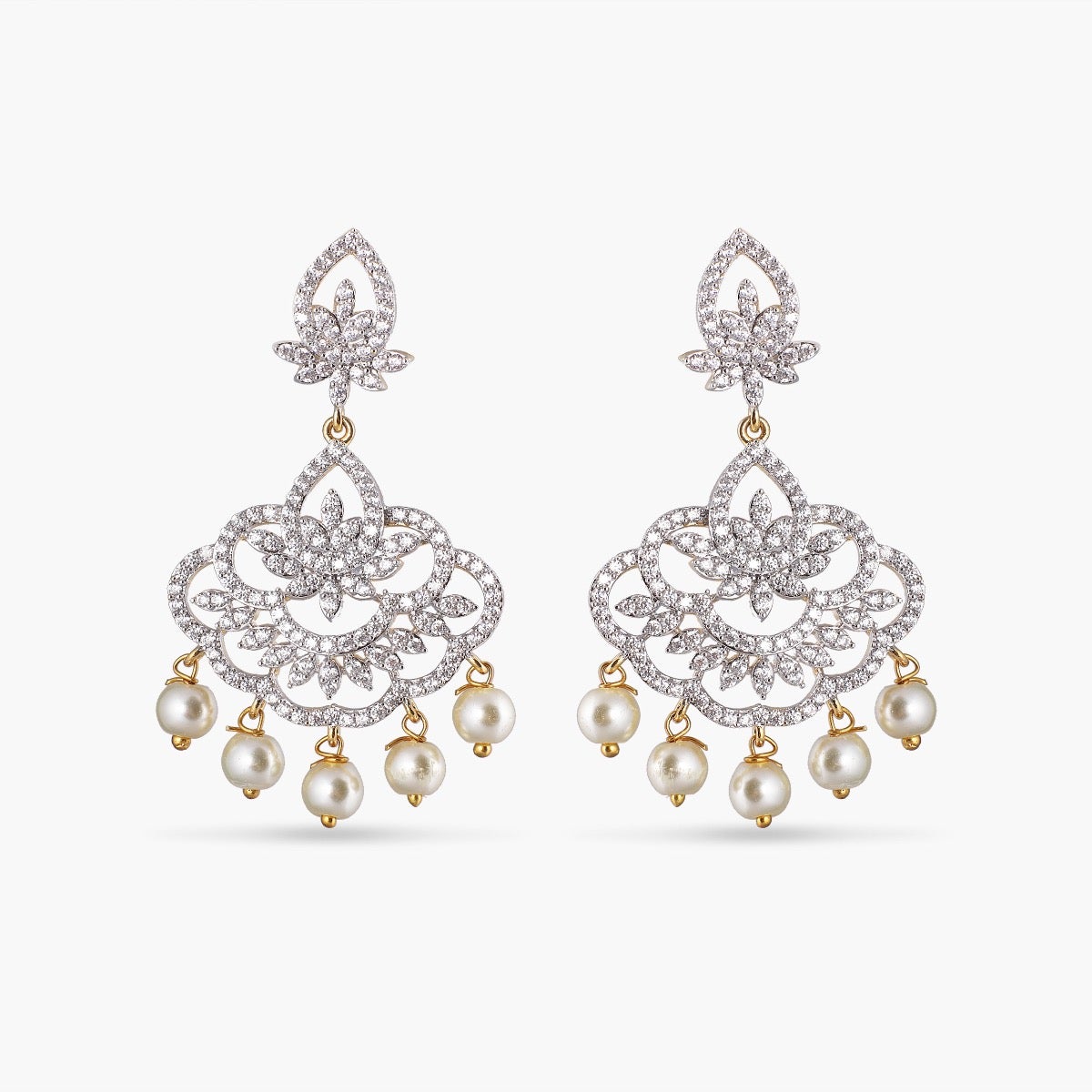 Kuhu Nakshatra CZ Earrings