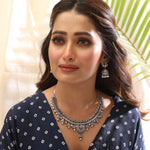 Madhvi Antique Oxidized Necklace