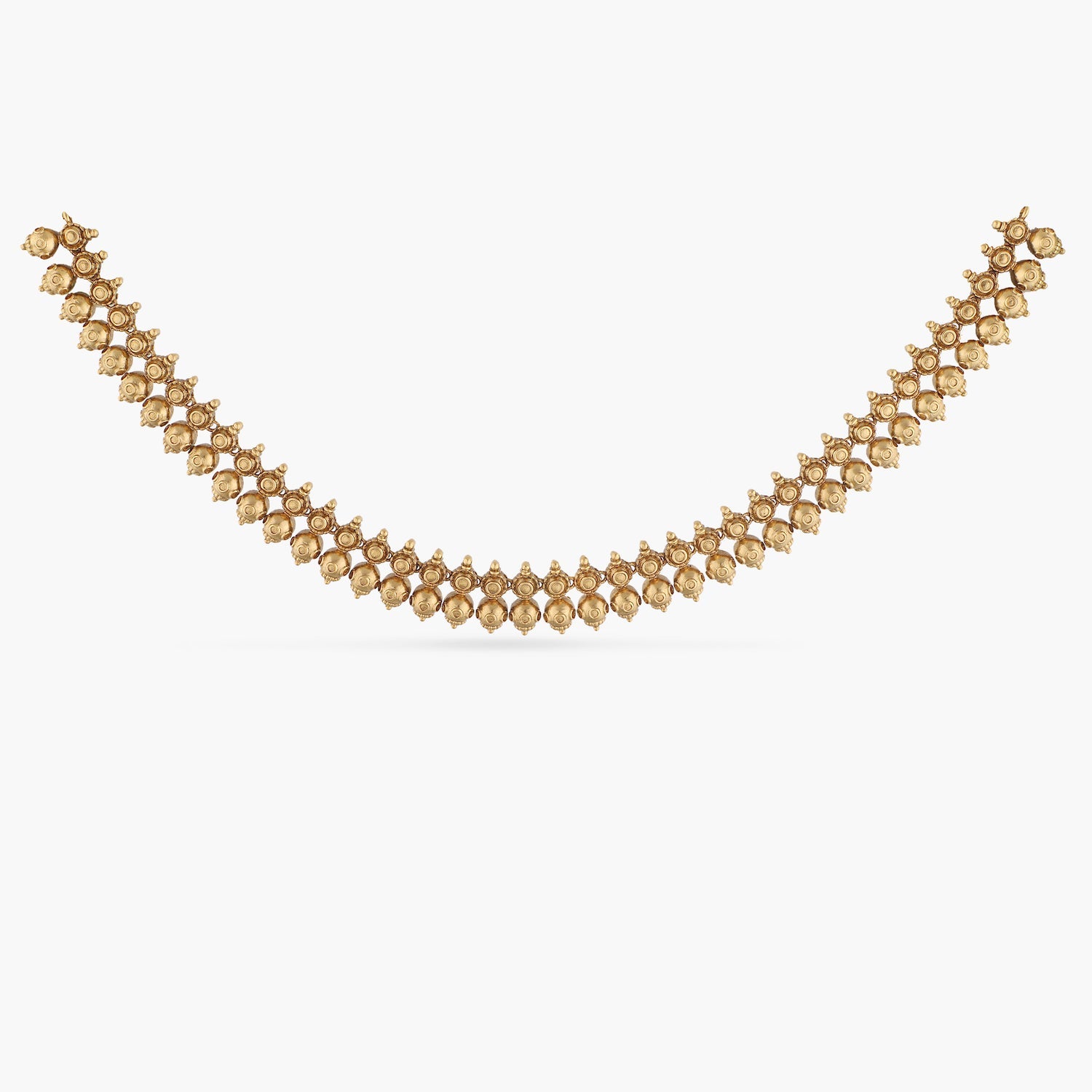 Leander Gold Plated Tribal Necklace