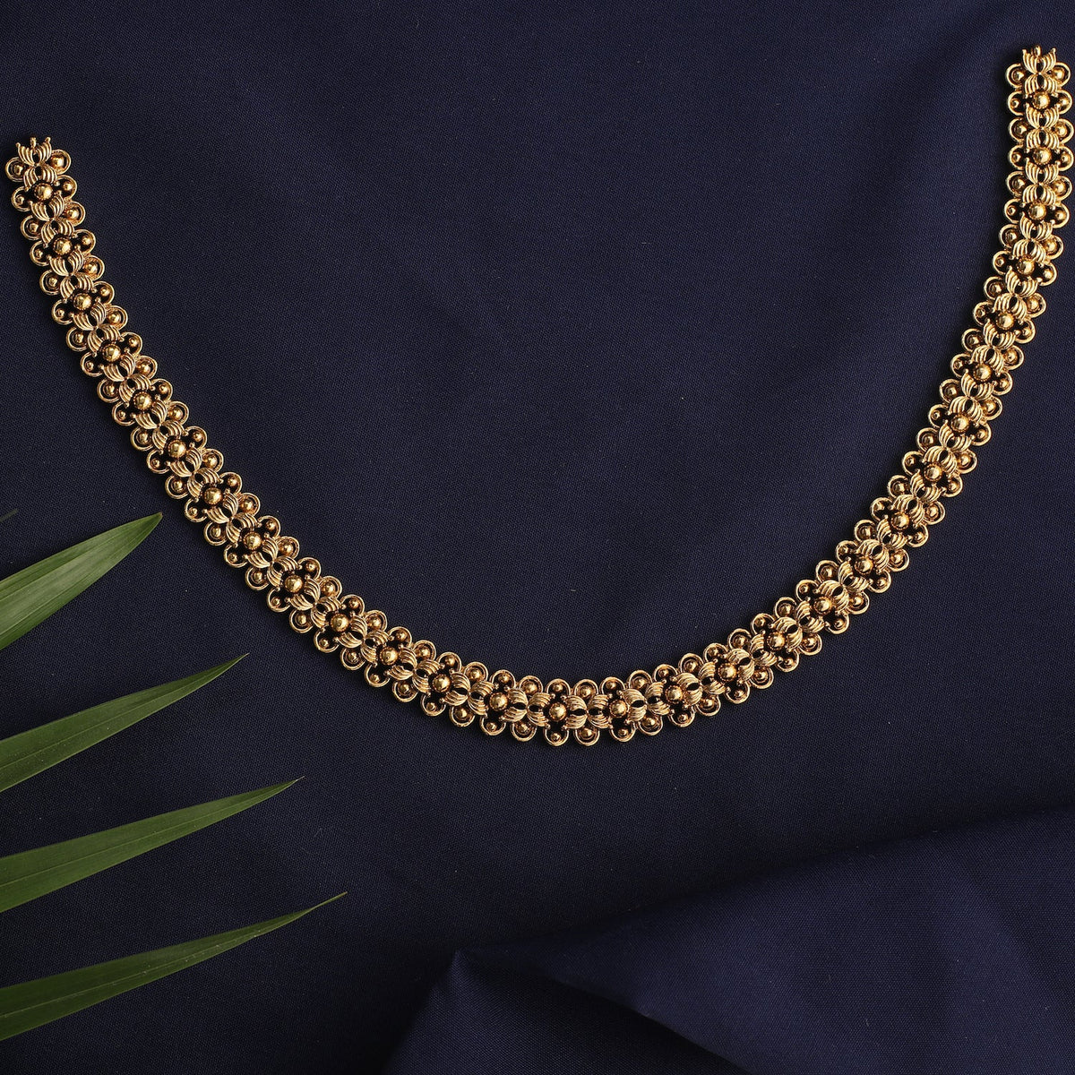 Zephyr Gold Plated Tribal Necklace