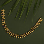 Arete Gold Plated Tribal Necklace