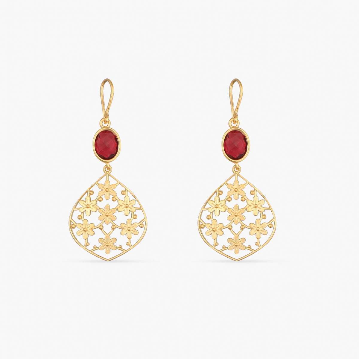 Sienna Blossom Delicate Earrings