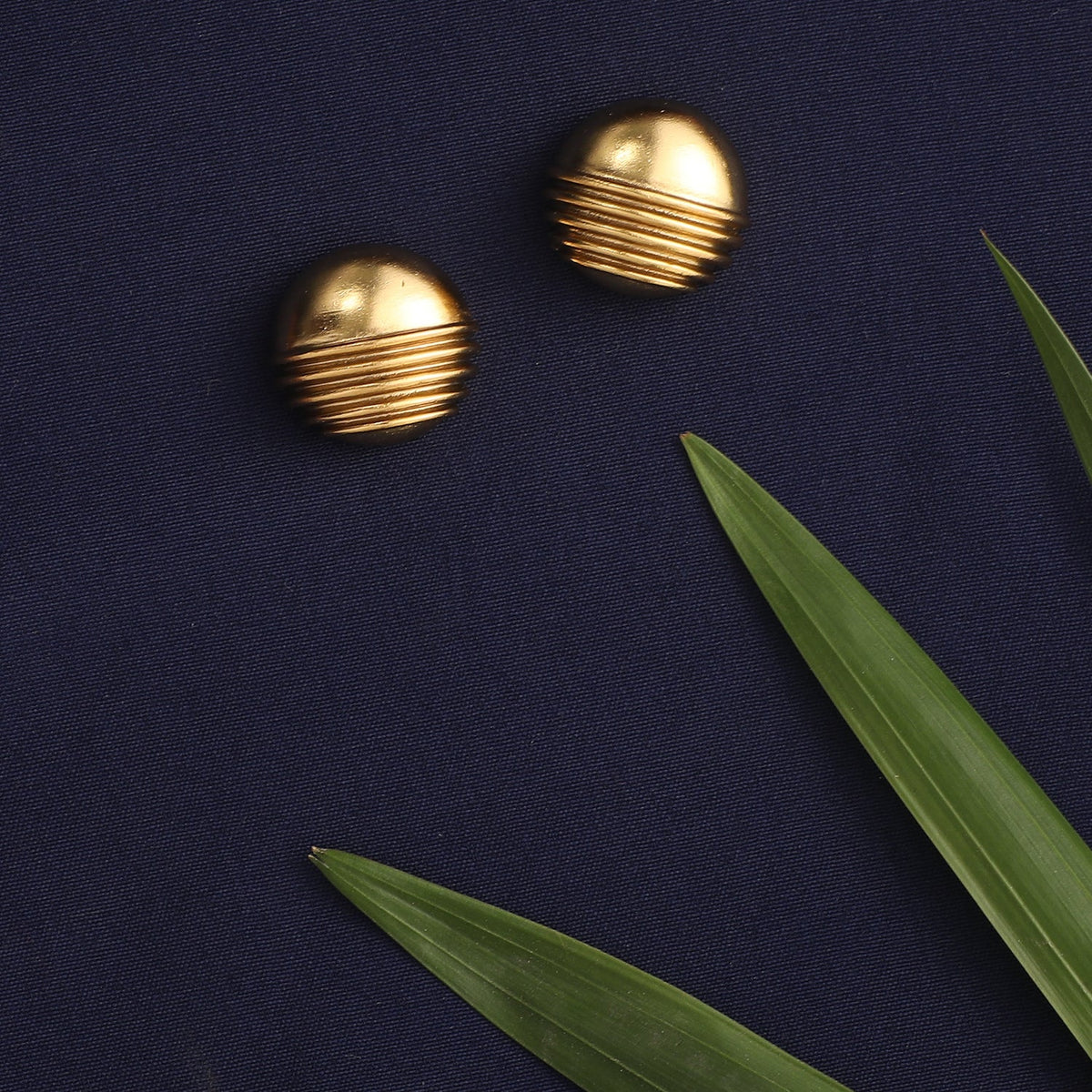 Eryx Gold-Plated Tribal Earrings