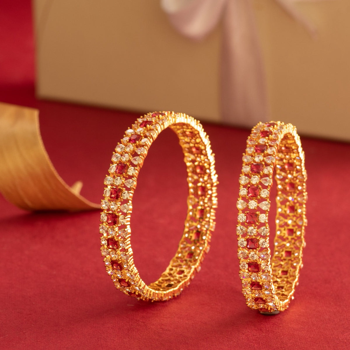 Satina Delicate CZ Bangles