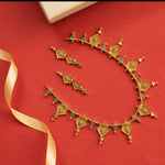 Tove Gold Plated Tribal Necklace Set