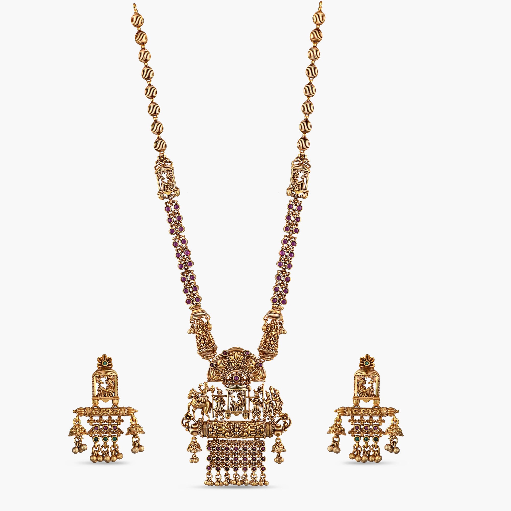 Buy Long Necklace Sets Online Tarinika s Antique Collection