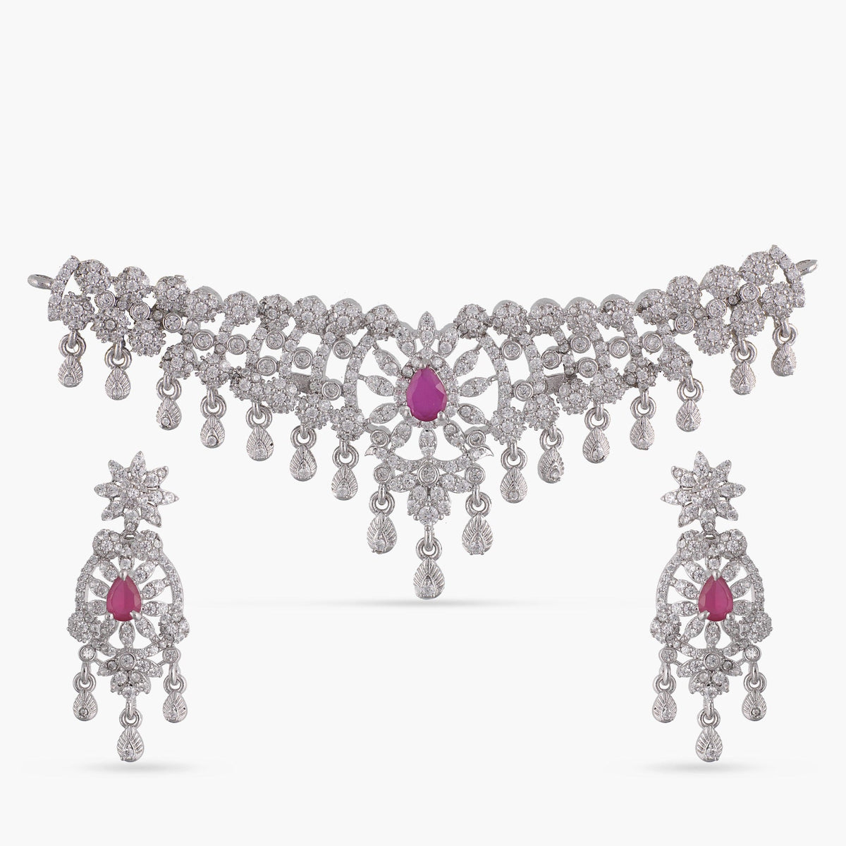 Joelle Nakshatra CZ Choker Set