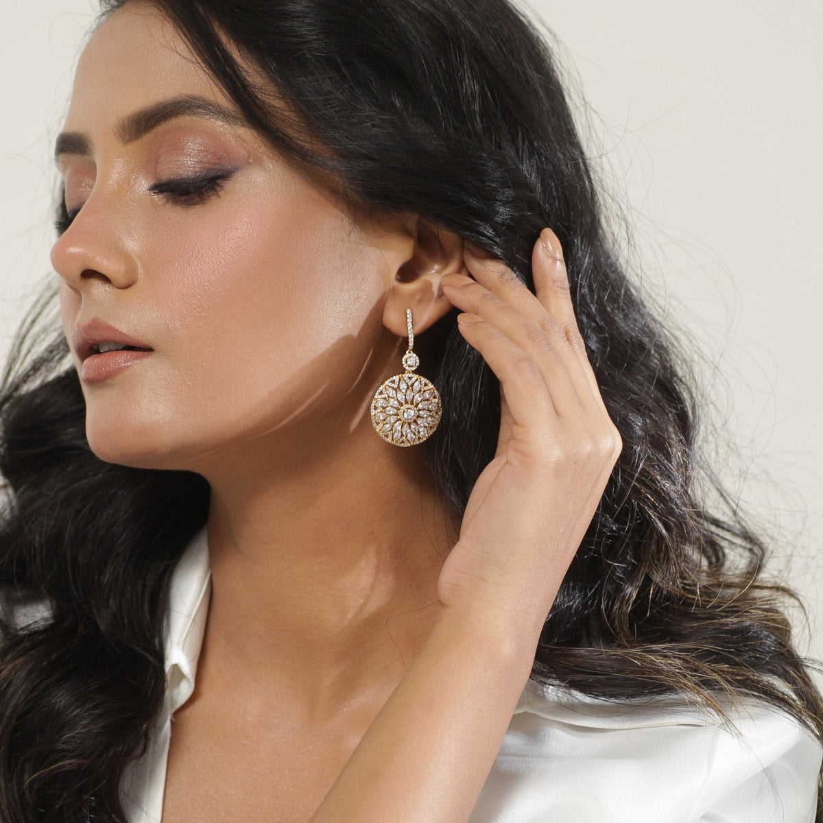 Twinkle Delicate CZ Earrings