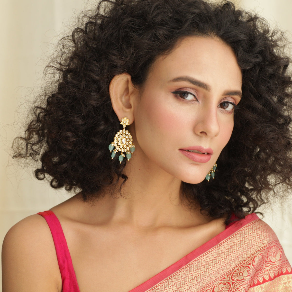 Yovana Kundan Earrings