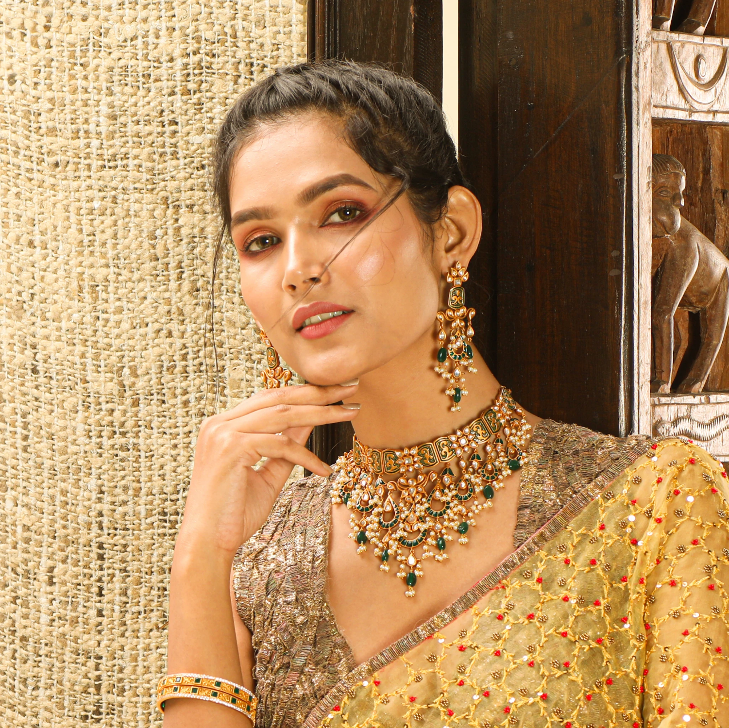 Tarini Kundan Choker Set