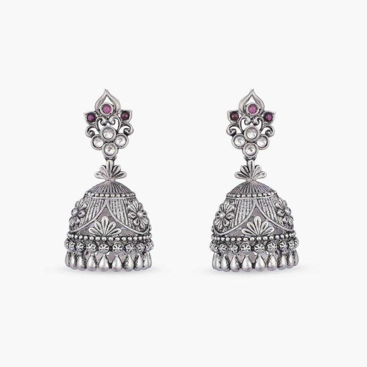 Buy Beautiful Kundan Jhumka Earrings Set, Indian Women Earrings Jewelry  Set, Gold Plated Earrings, Online in India - Etsy