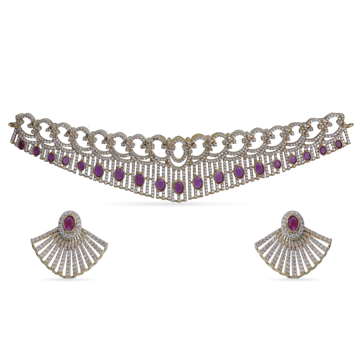 Drisa Nakshatra CZ Choker Set