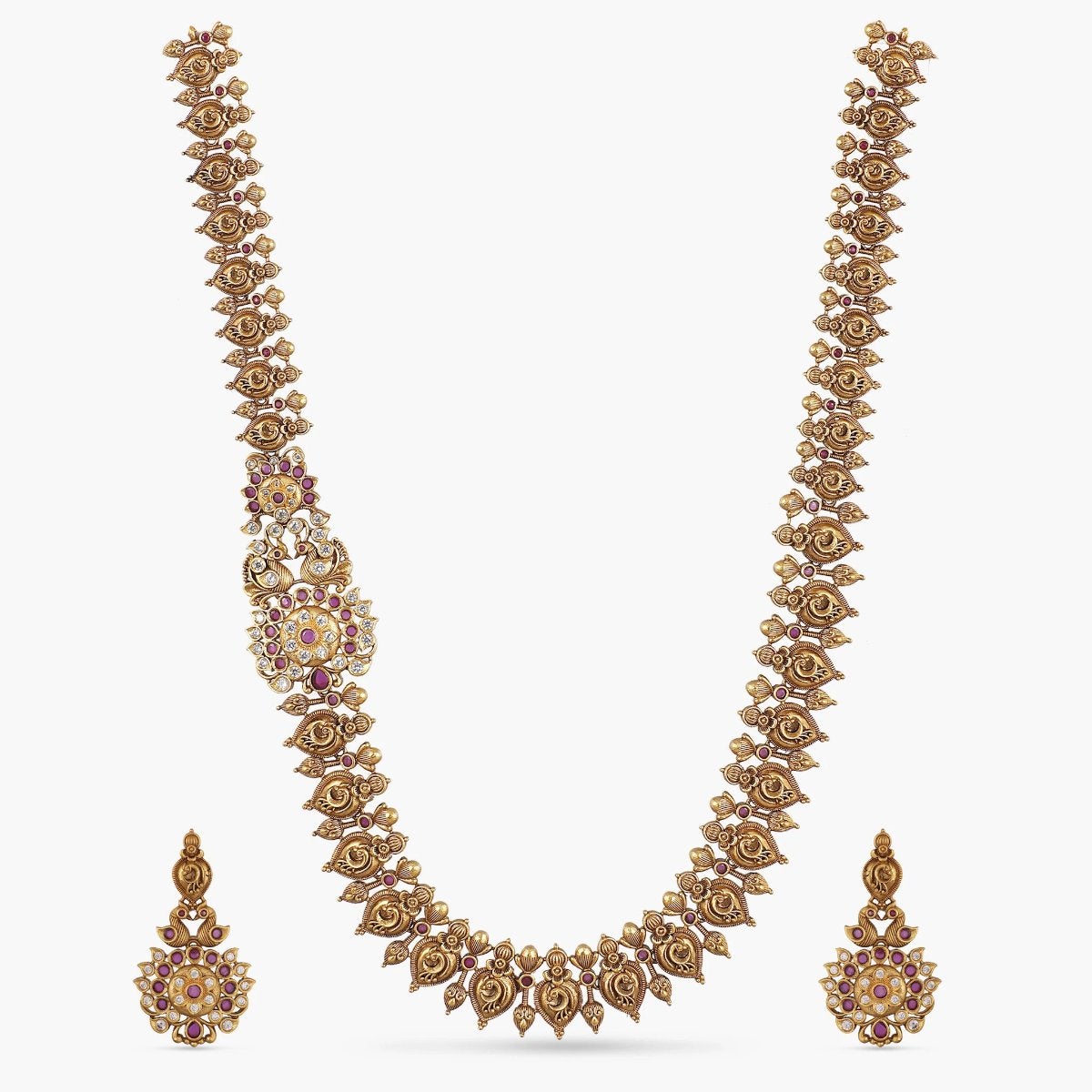 Yahvi Antique Long Necklace Set