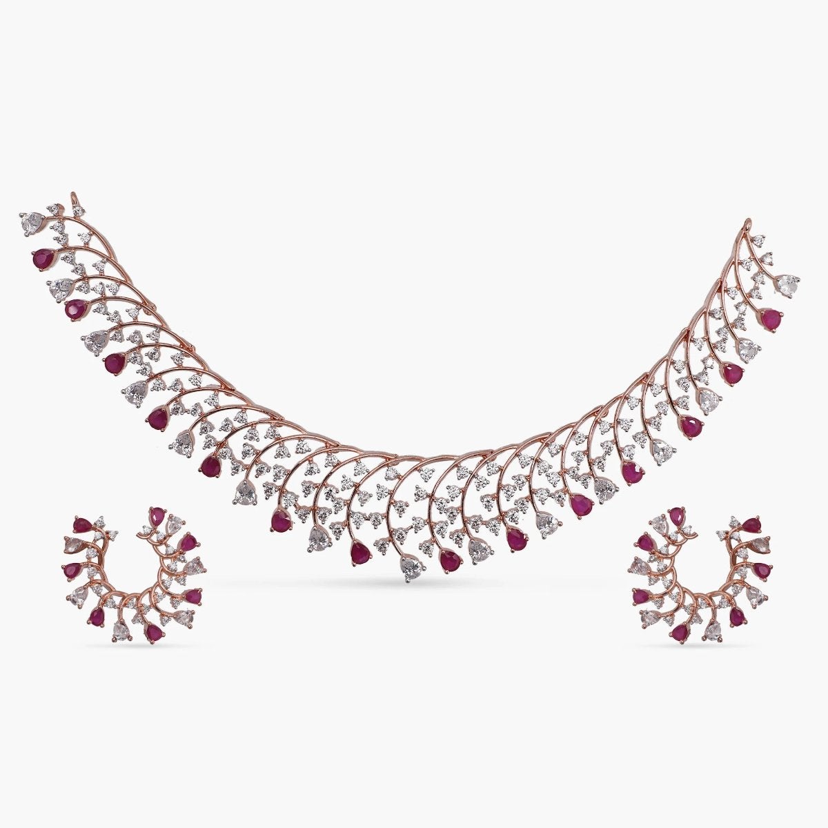 Saina Nakshatra CZ Necklace Set