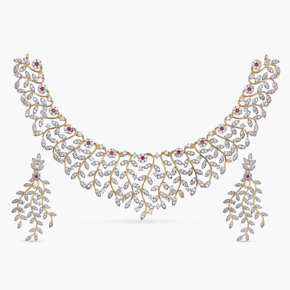 Lillian Nakshatra CZ Necklace Set