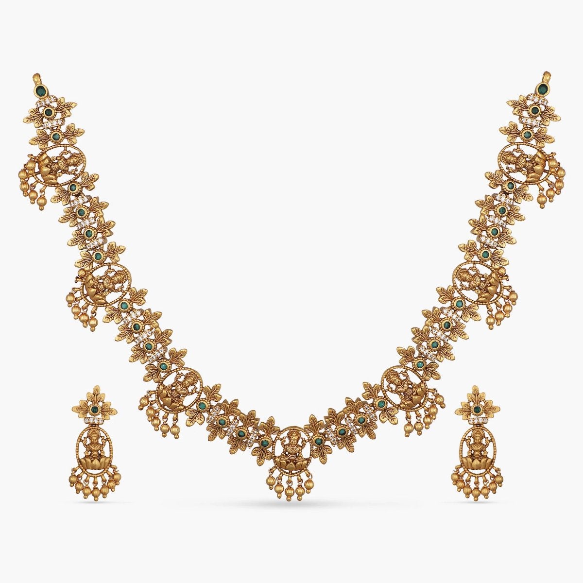 Raksha Antique Necklace Set