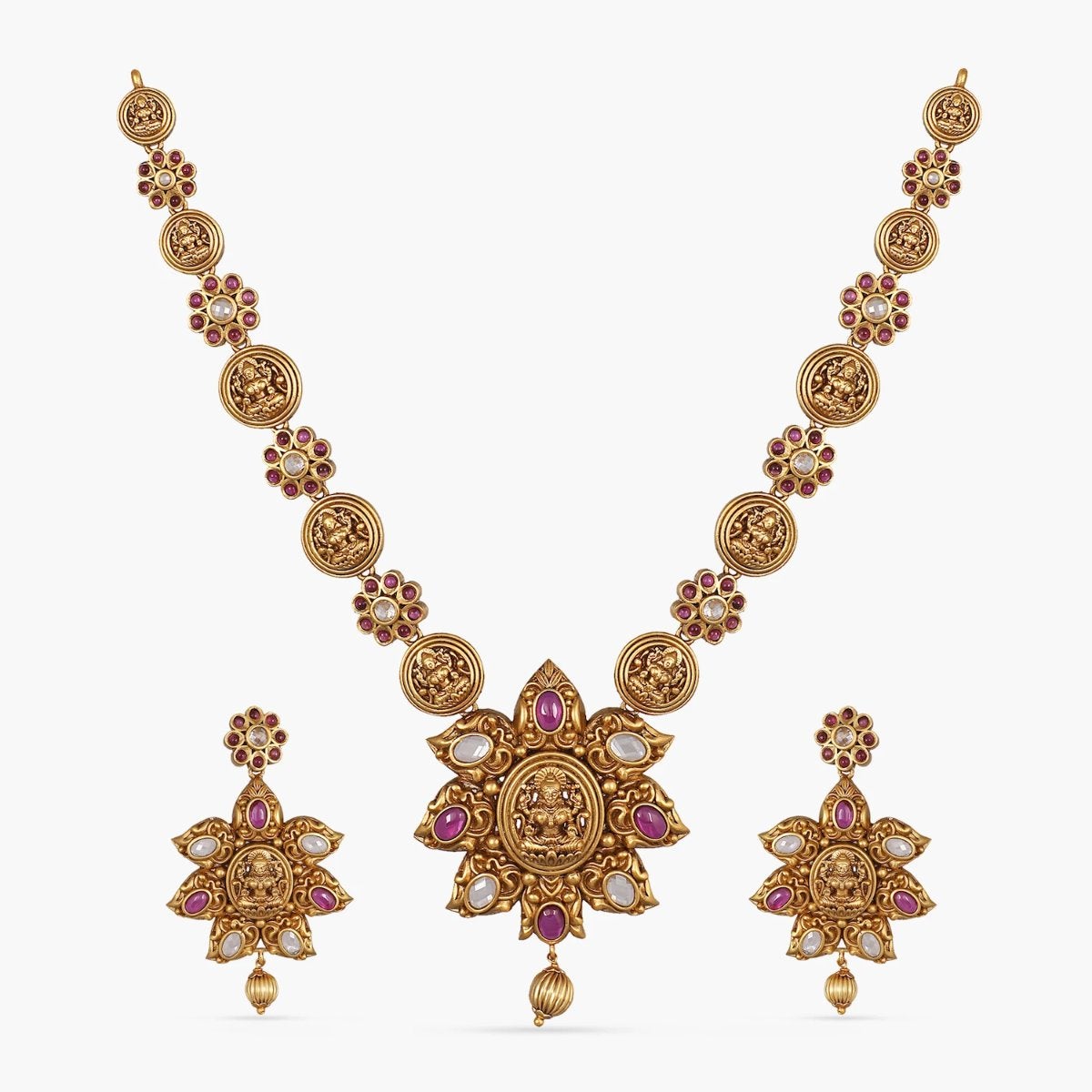 Aaryahi Antique Necklace Set