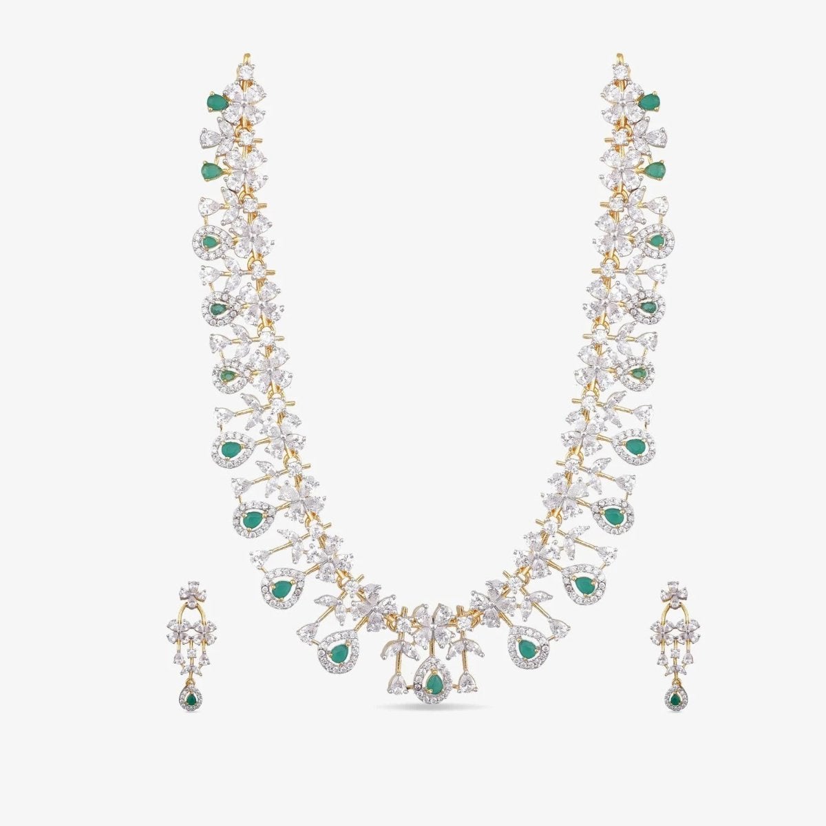 Zaina Nakshatra CZ Necklace Set