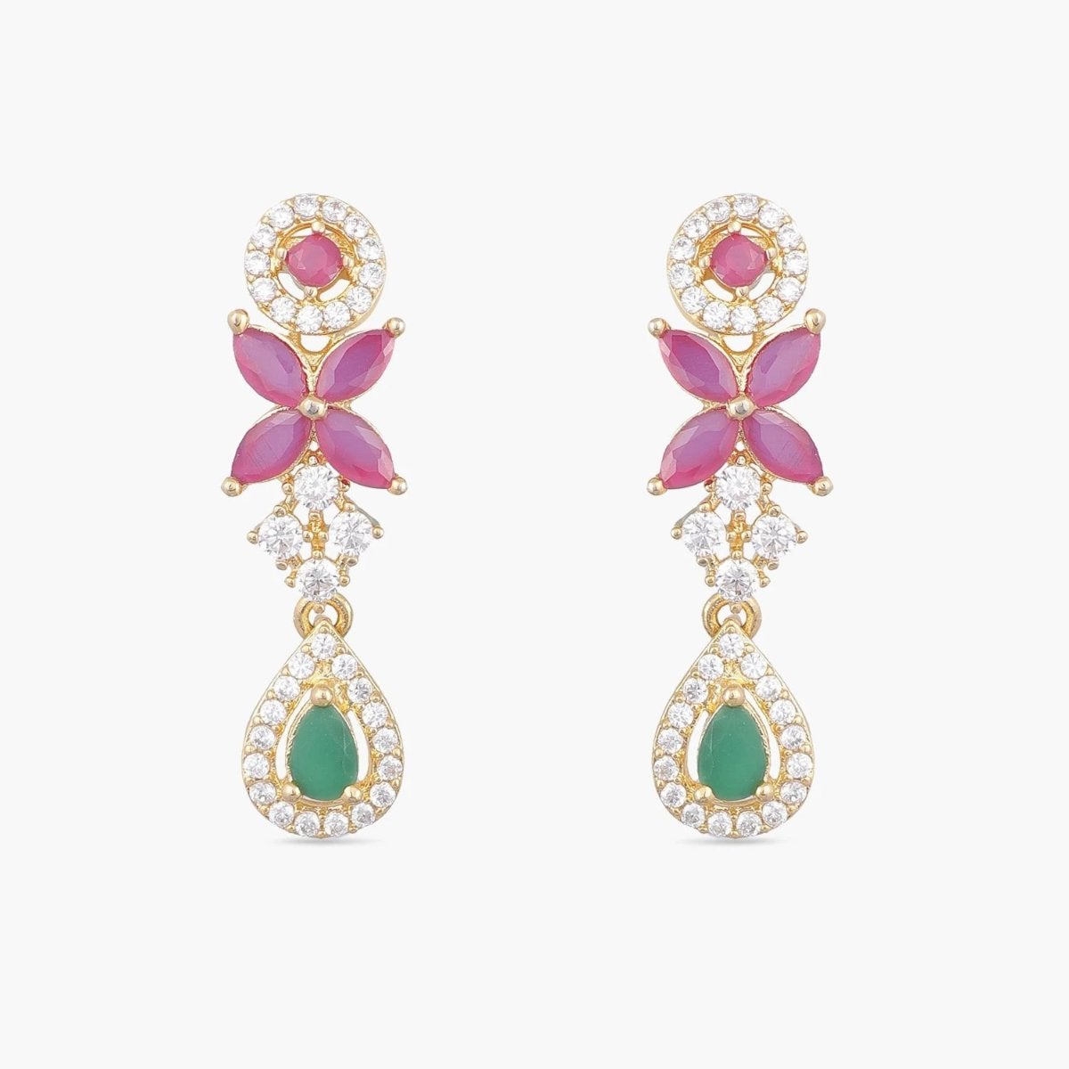 Ariya Nakshatra CZ Necklace Set