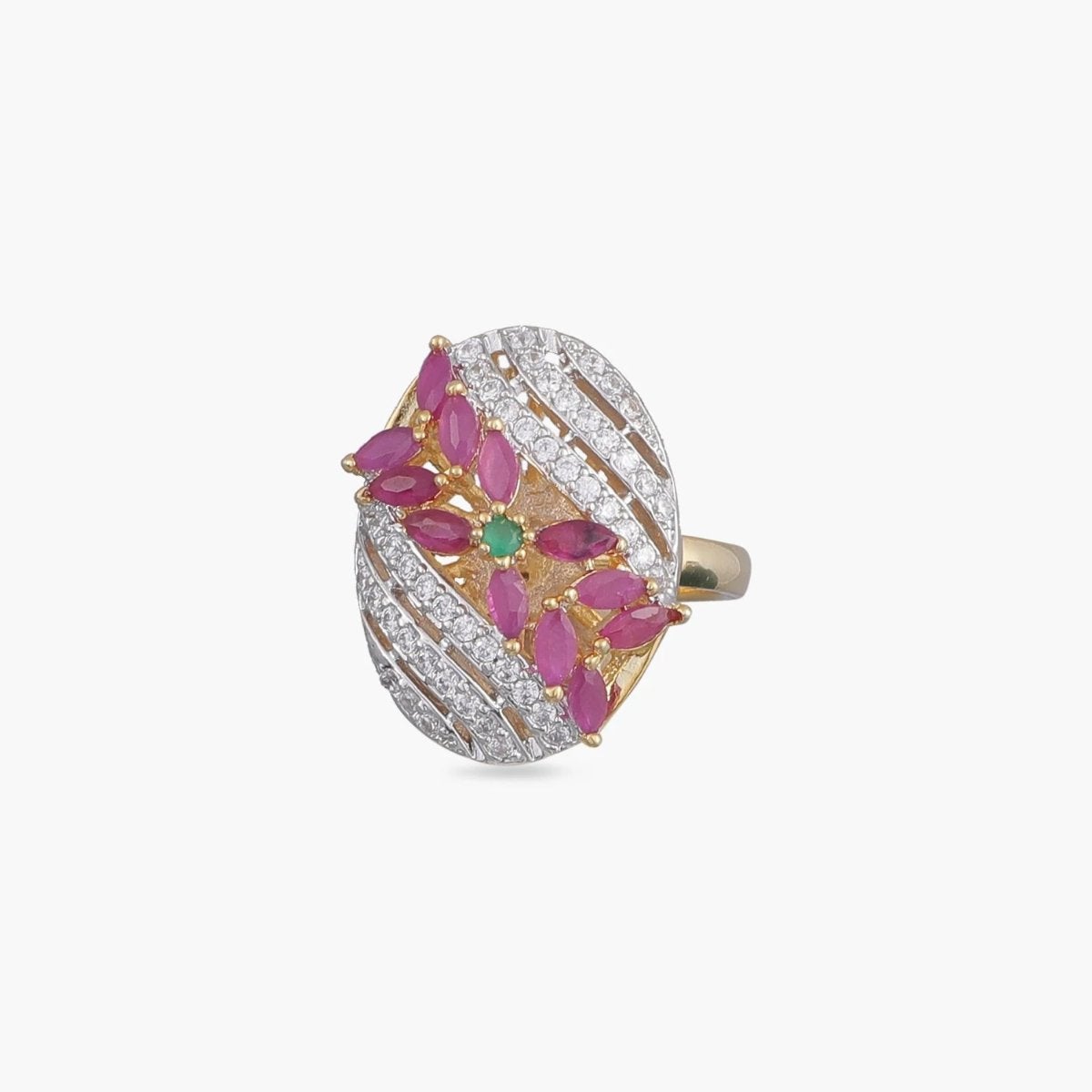 Elvor Jewels Twisted Shank Round Cut Natural Diamond Ring at Rs  22201.54/piece in Jamnagar