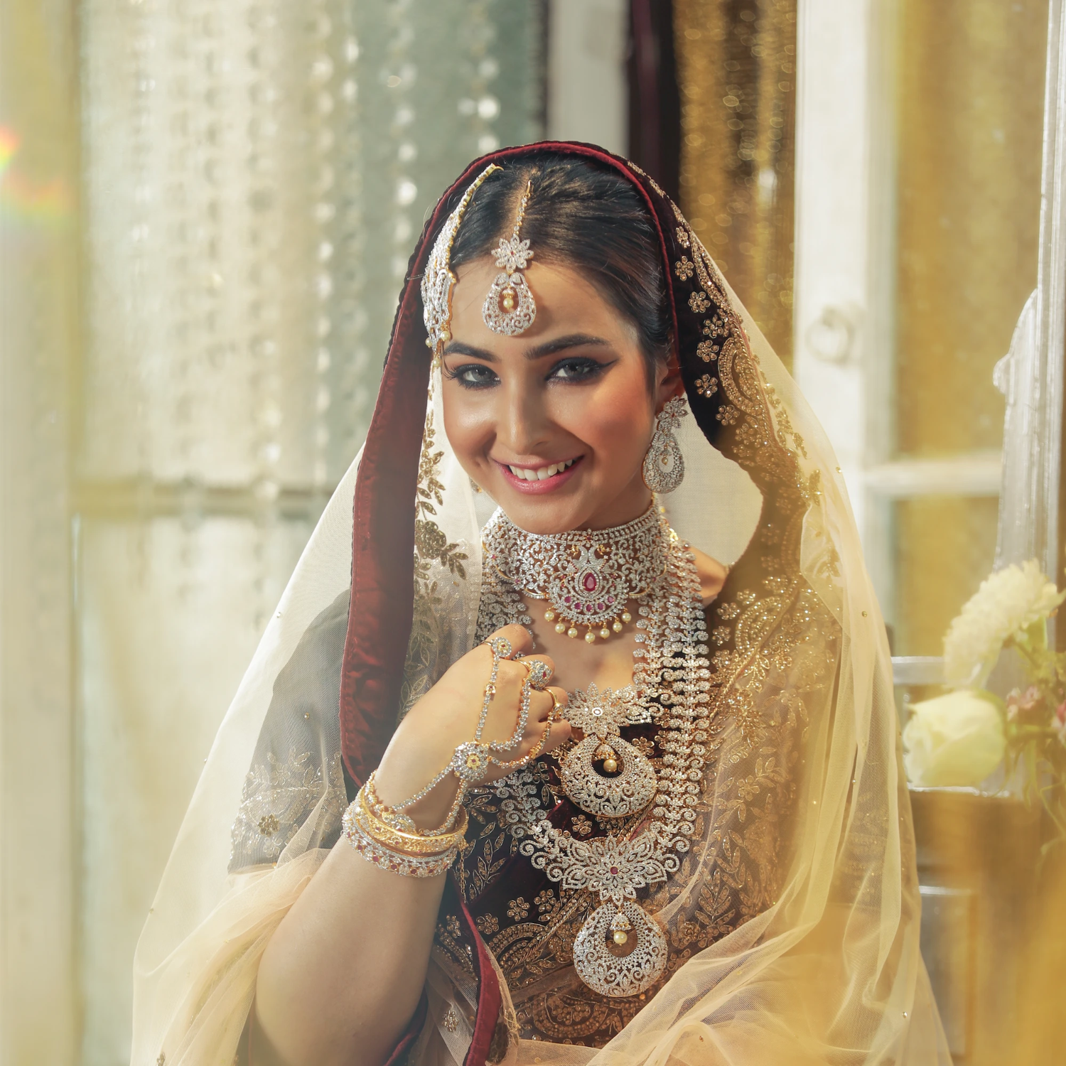 Bridal Sets Tagged "White Gold" - Tarinika Bridal Sets Tagged "White Gold" - Tarinika