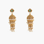 Nivara Four Layer Jhumka Earrings 