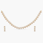 Stunning Delicate CZ Necklace Set