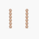 Flowery Delicate CZ Necklace Set