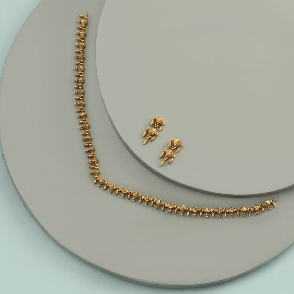 Udanya Antique Necklace Set