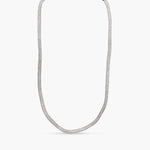 Round Mesh Chain Necklace