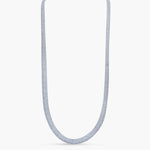 Flat Mesh Chain Necklace