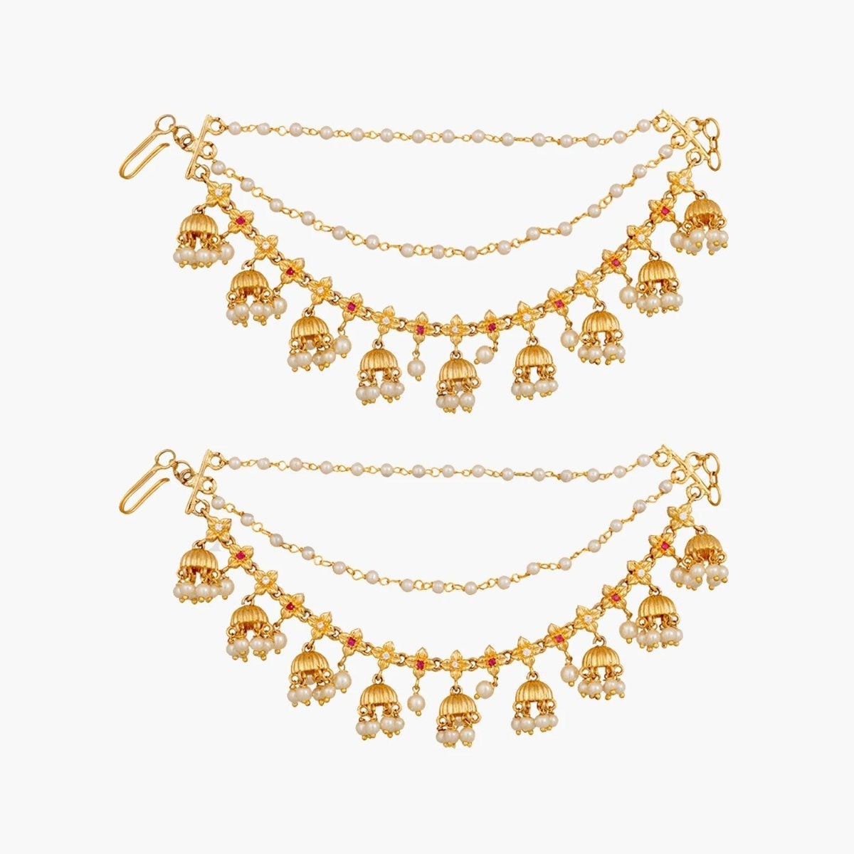 Rushil Nakshatra CZ Ear Chain