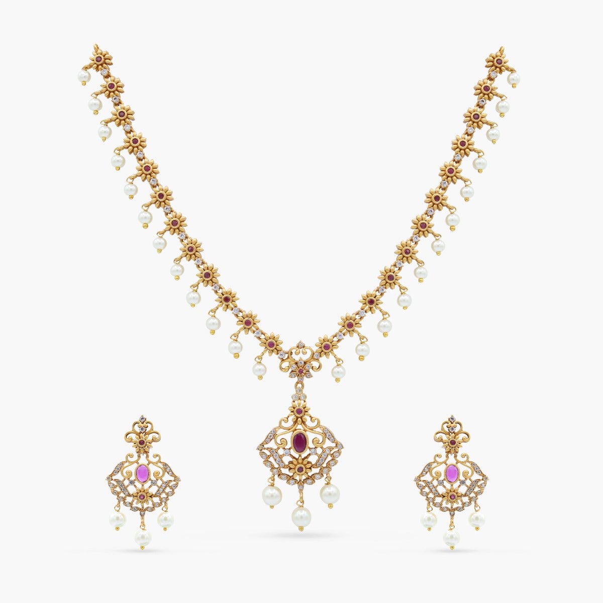 Chhaya Antique Necklace Set