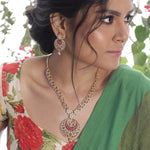 Tiah Nakshatra CZ Necklace Set