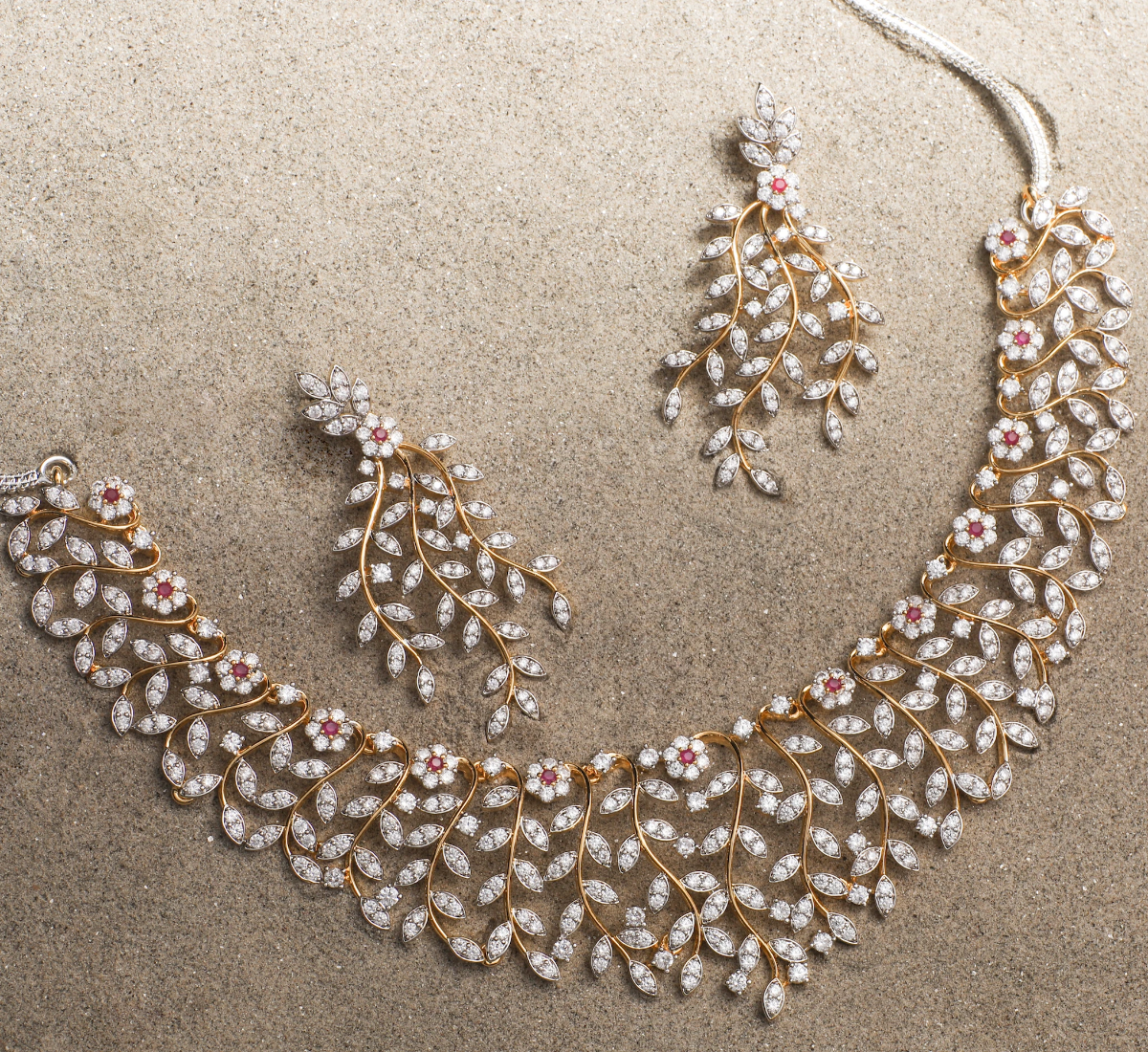Cz 2025 necklace set