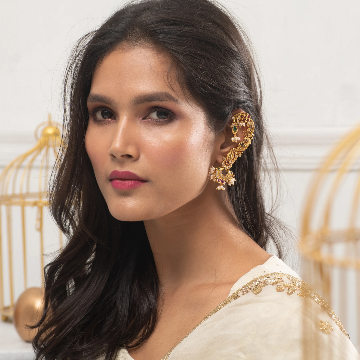 Watika Nakshatra CZ Earrings