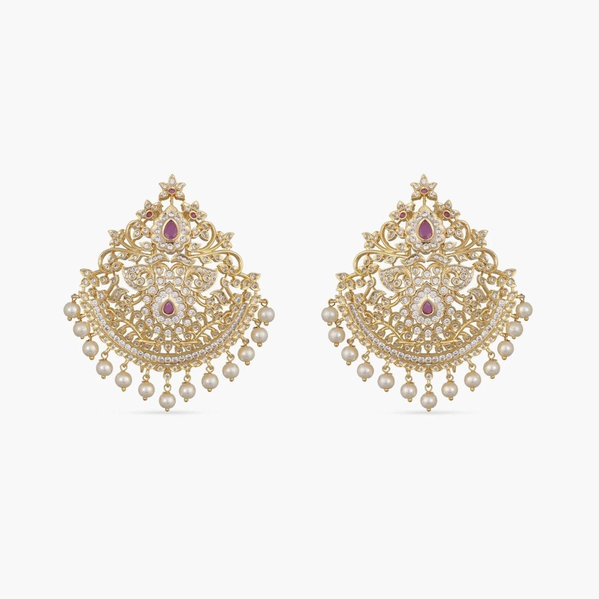 Nandini Nakshatra CZ Hair Brooch